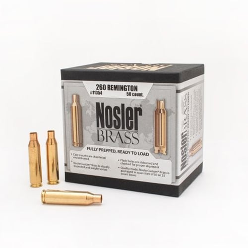 Nosler Custom Brass | 054041113540 | Nosler | Reloading | Brass | 11354